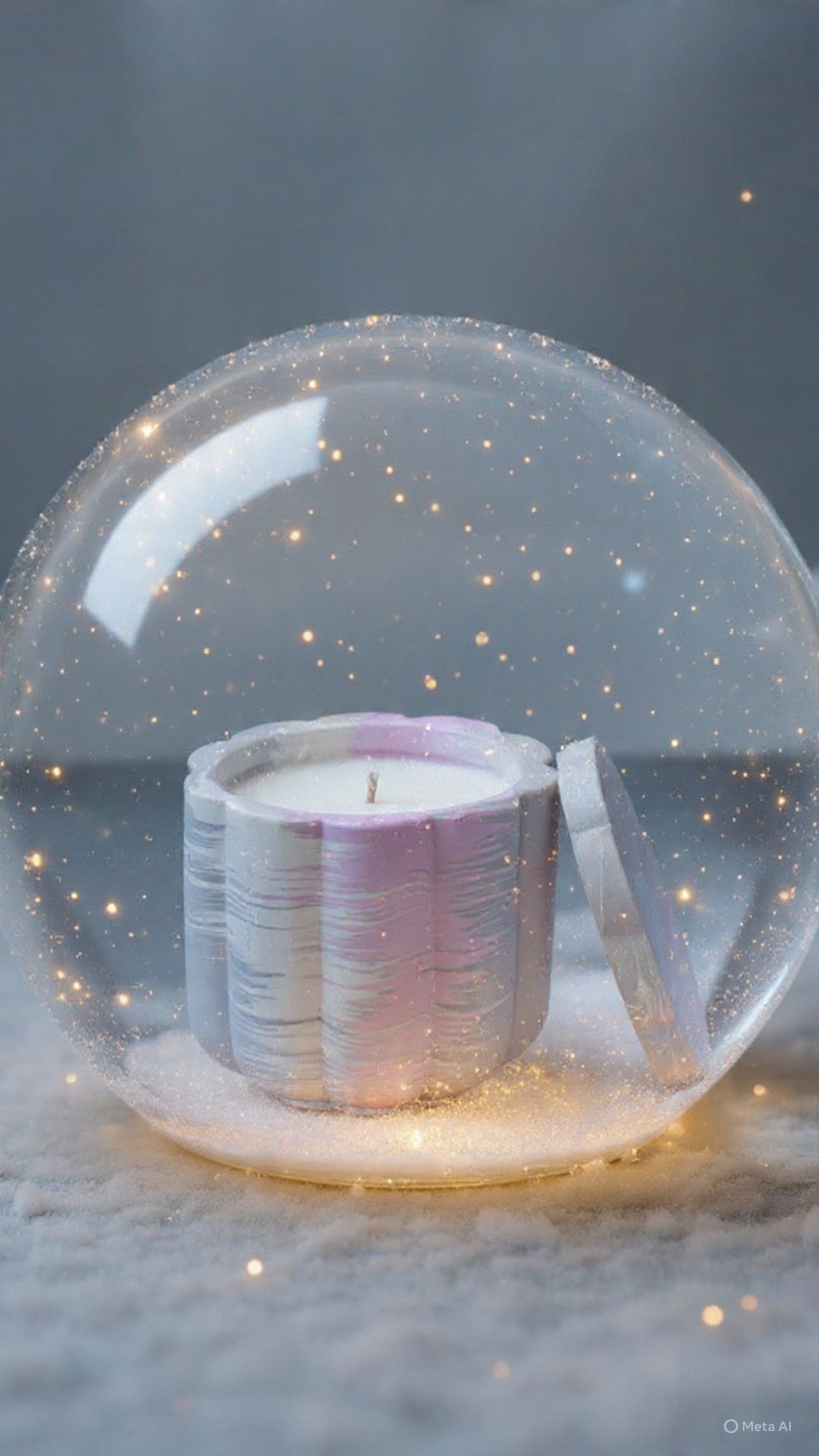 Christmas Spirit Świeca Sojowa z Przykrywką