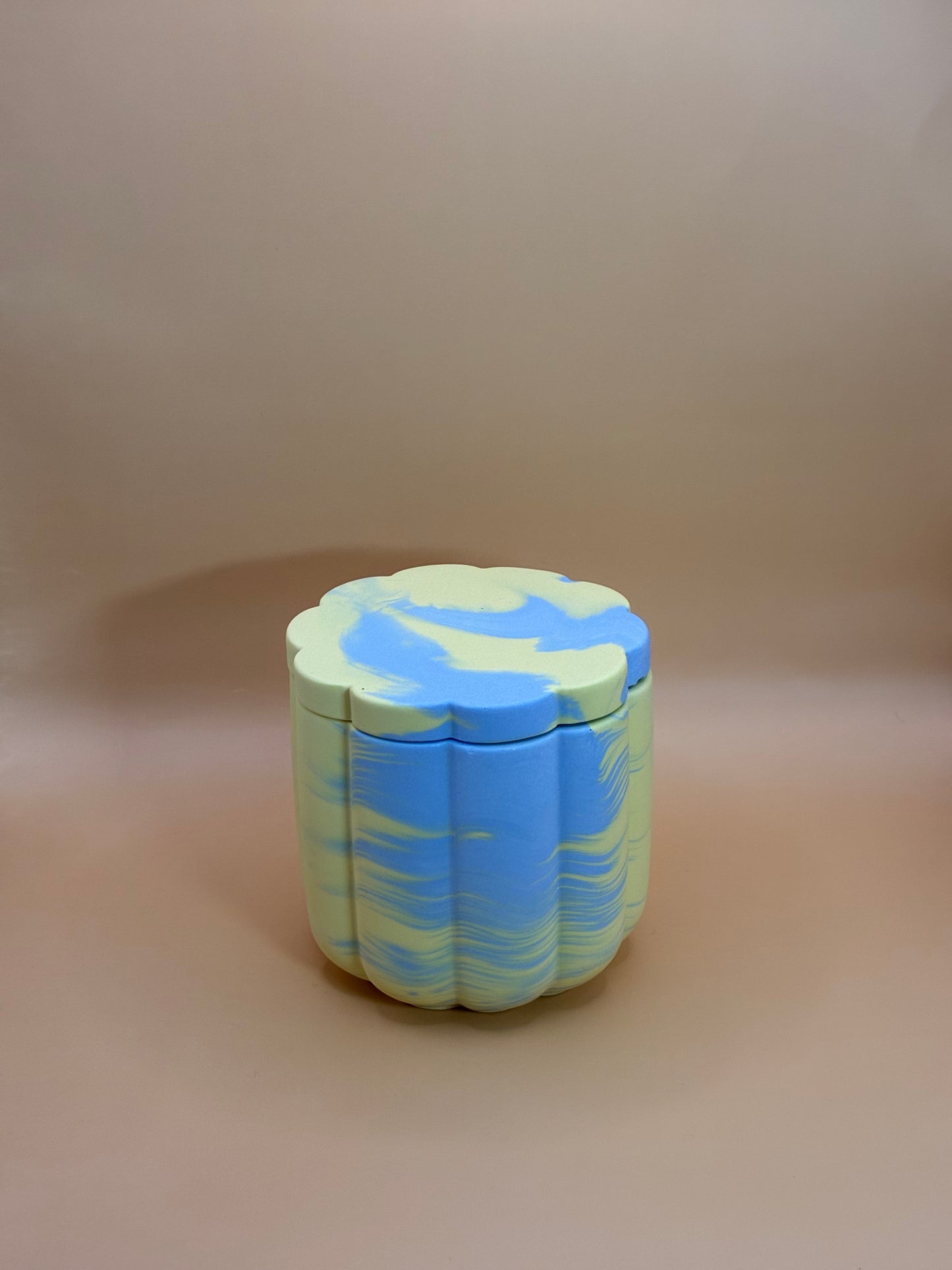 Cinnamon & Pumpkin świeca sojowa z przykrywką