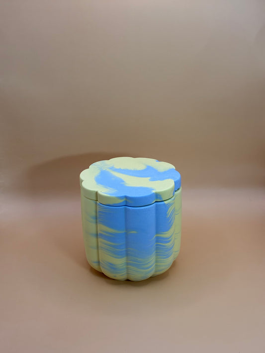 Cinnamon & Pumpkin świeca sojowa z przykrywką