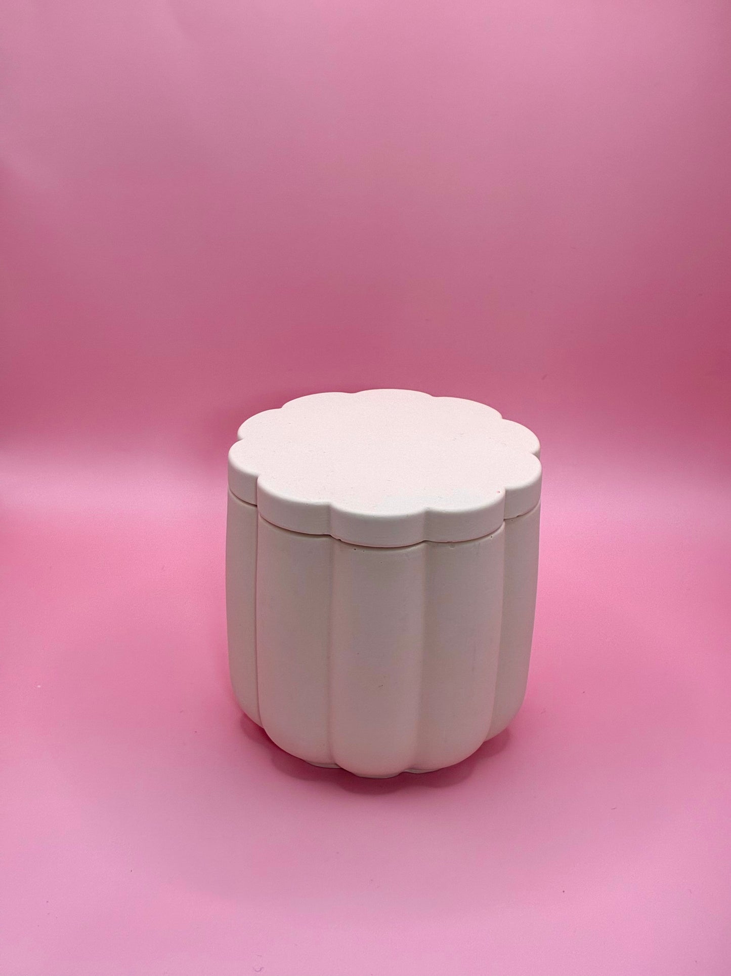 Orange Sunrise Świeca Sojowa z Przykrywką