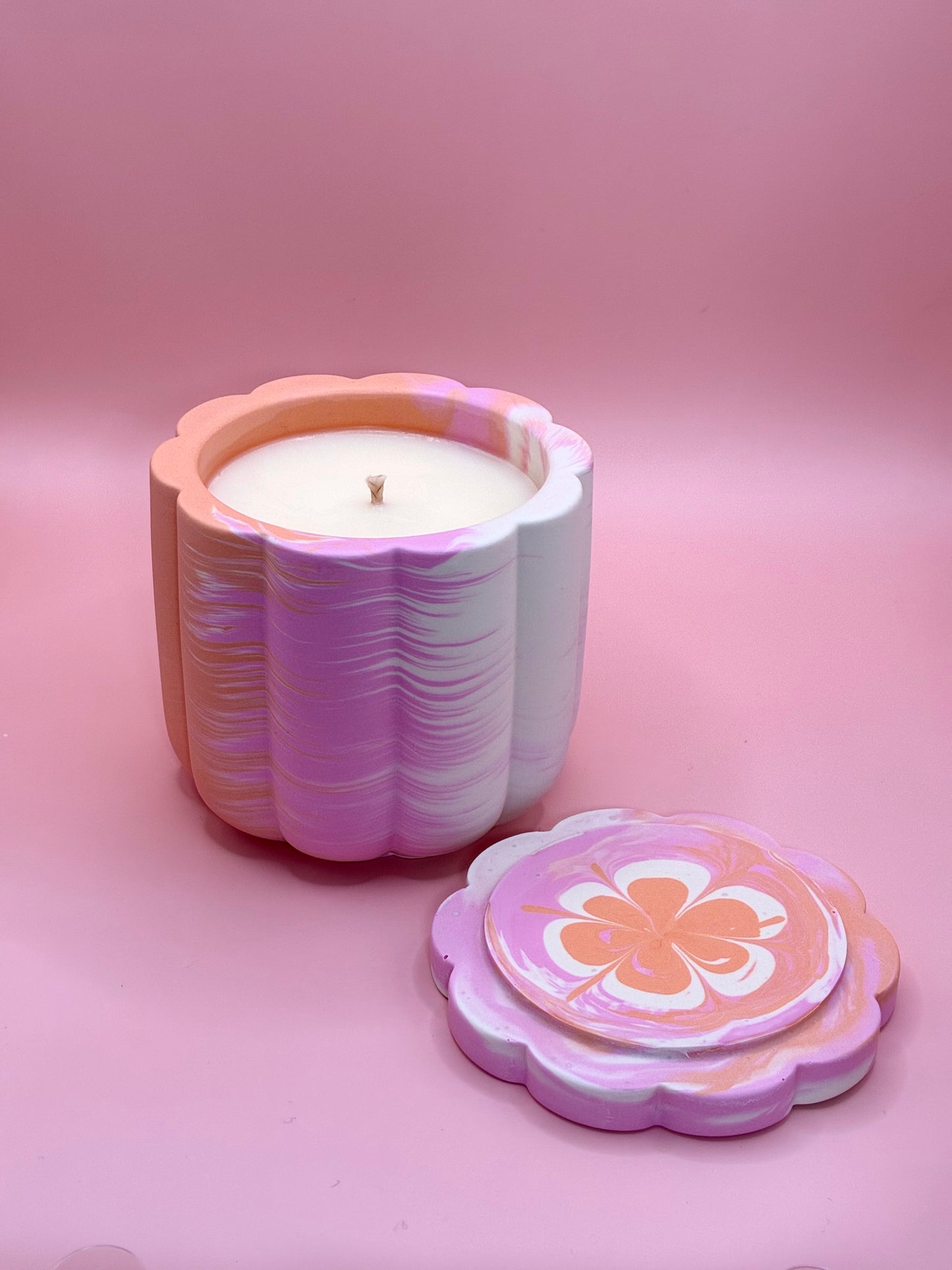 Spiced Orange świeca sojowa z przykrywką