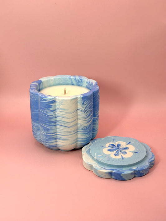 Matcha & Honey Świeca Sojowa z Przykrywką