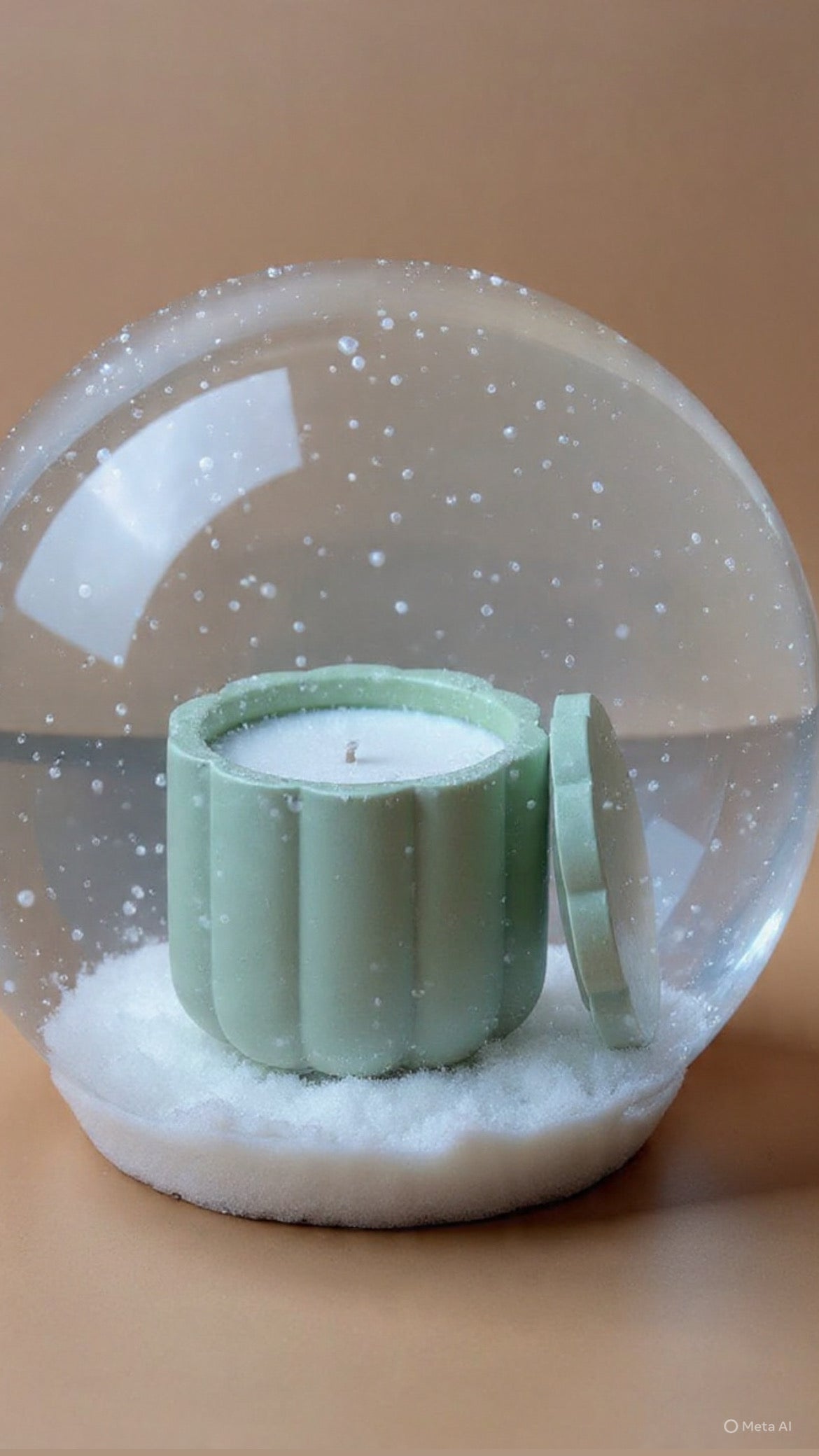 Christmas Spirit Świeca Sojowa z Przykrywką