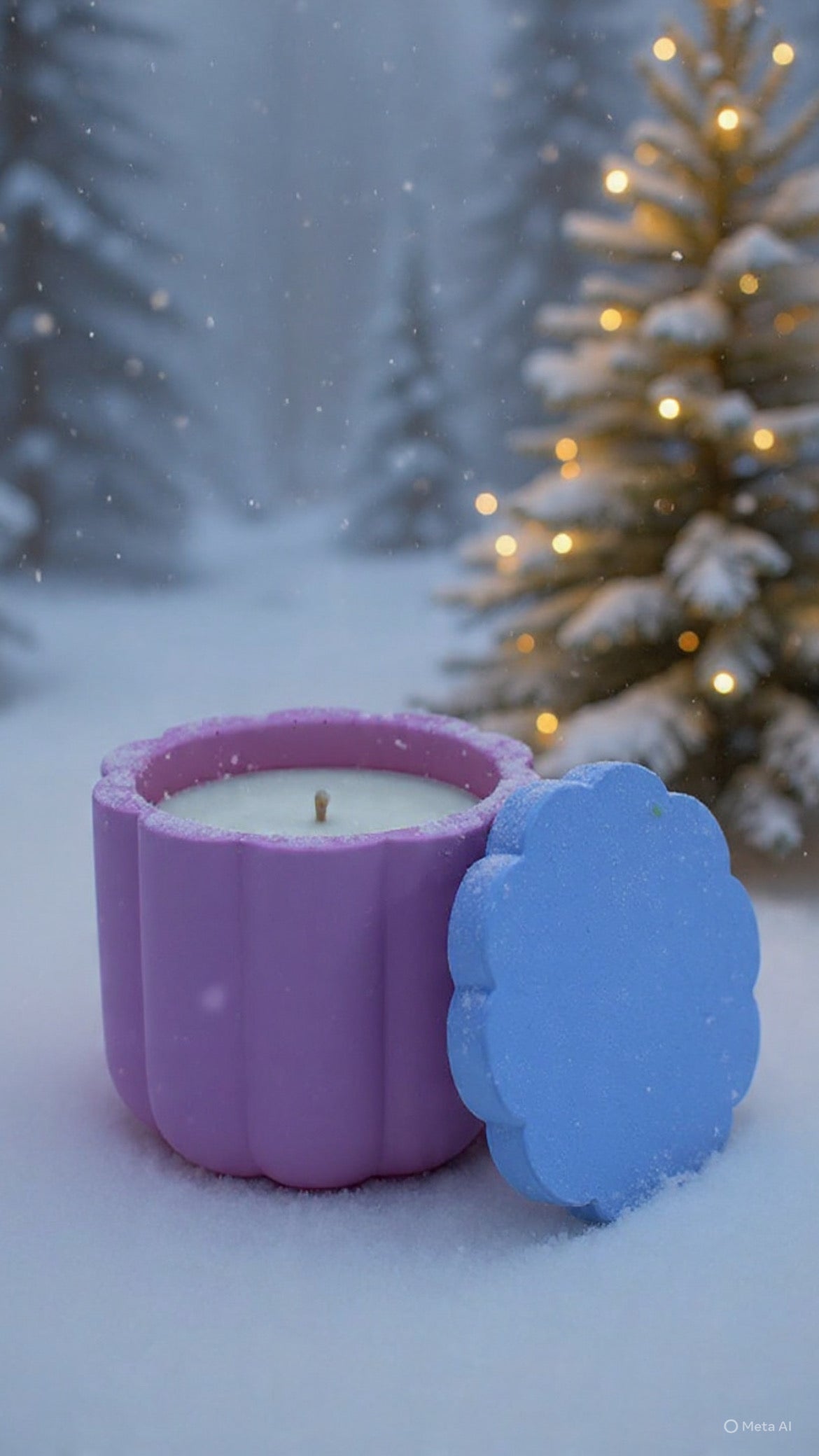 Cinnamon Bliss świeca sojowa z przykrywką