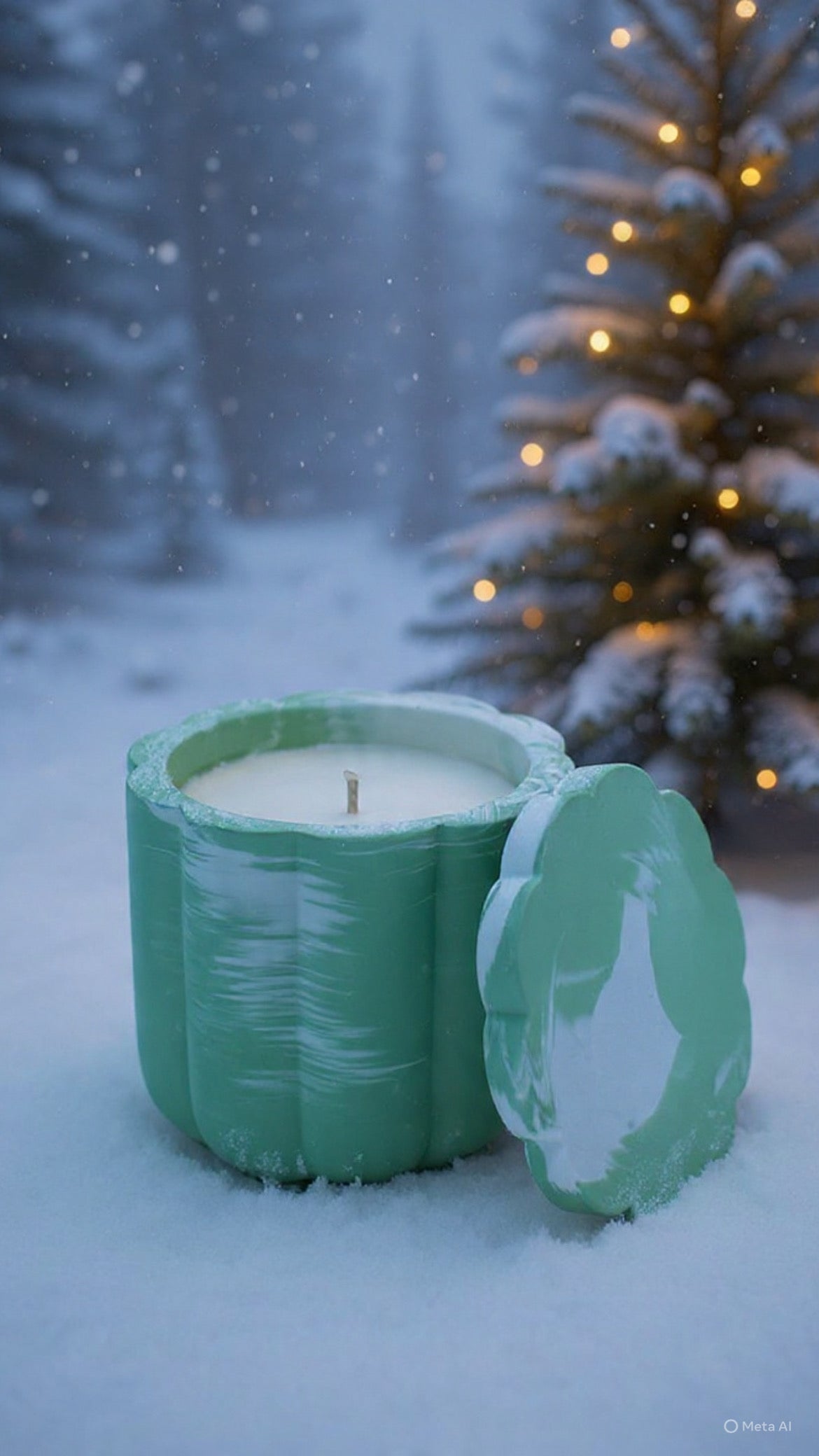 Walnut Maple Crumble Świeca Sojowa z Przykrywką