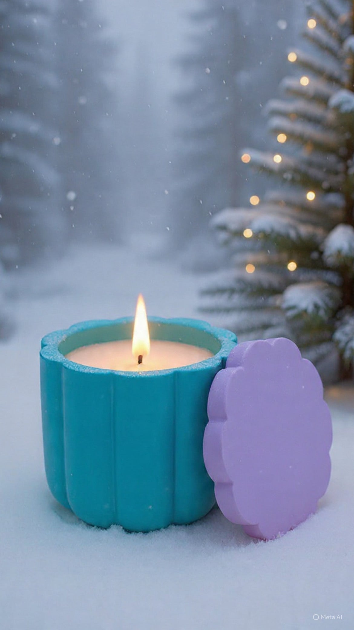 Walnut Maple Crumble Świeca Sojowa z Przykrywką