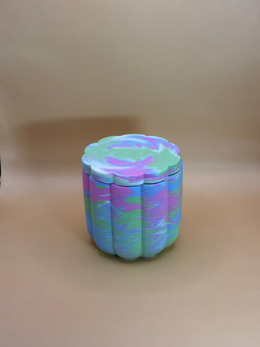 Cinnamon & Pumpkin świeca sojowa z przykrywką