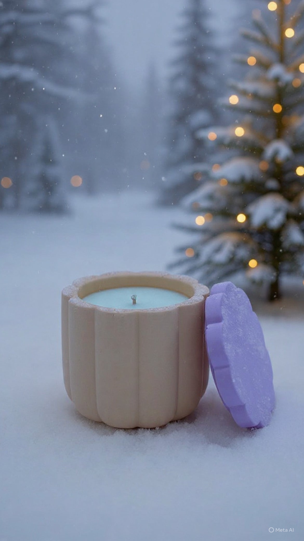 Walnut Maple Crumble Świeca Sojowa z Przykrywką