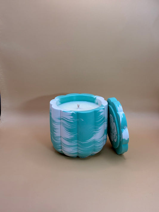 Cinnamon & Pumpkin świeca sojowa z przykrywką