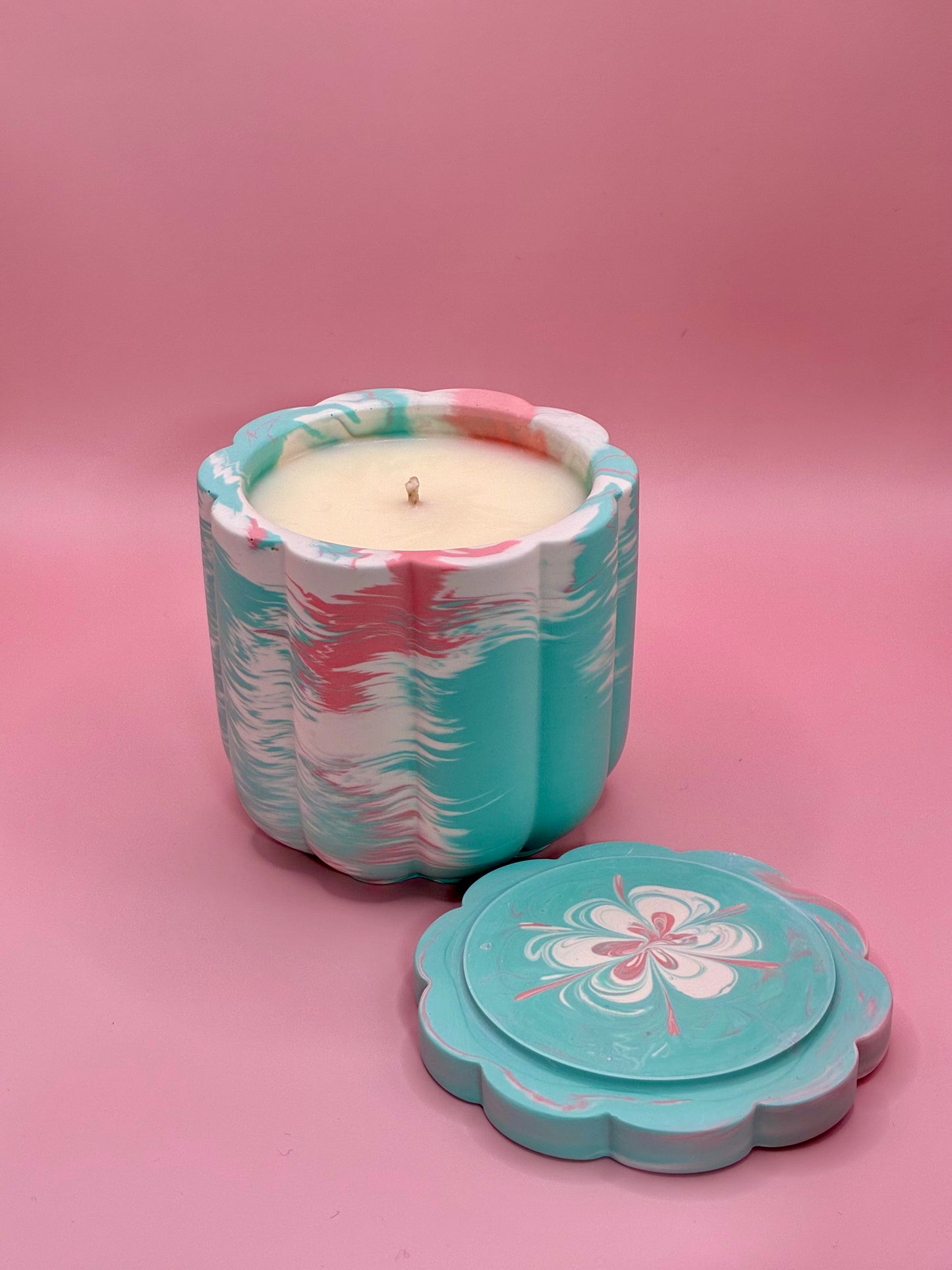 Spiced Orange świeca sojowa z przykrywką