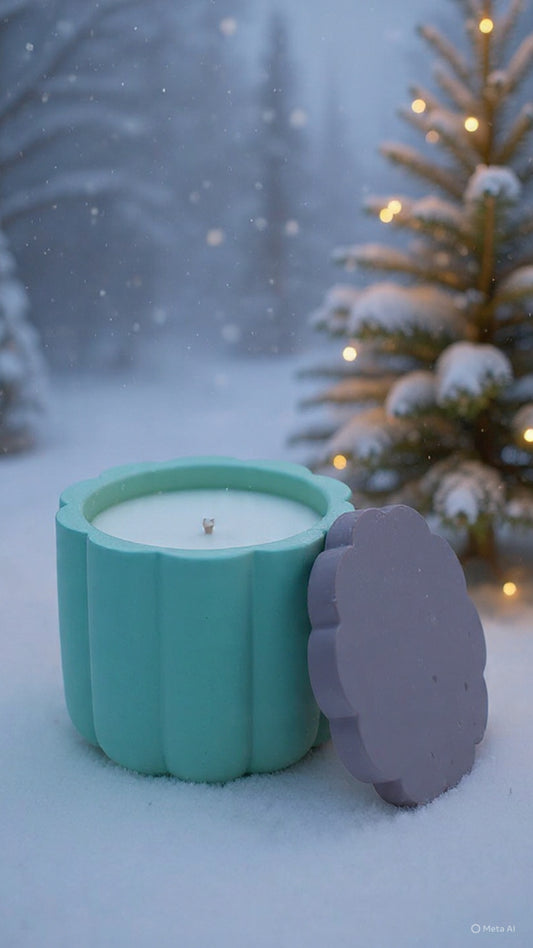 Walnut Maple Crumble Świeca Sojowa z Przykrywką