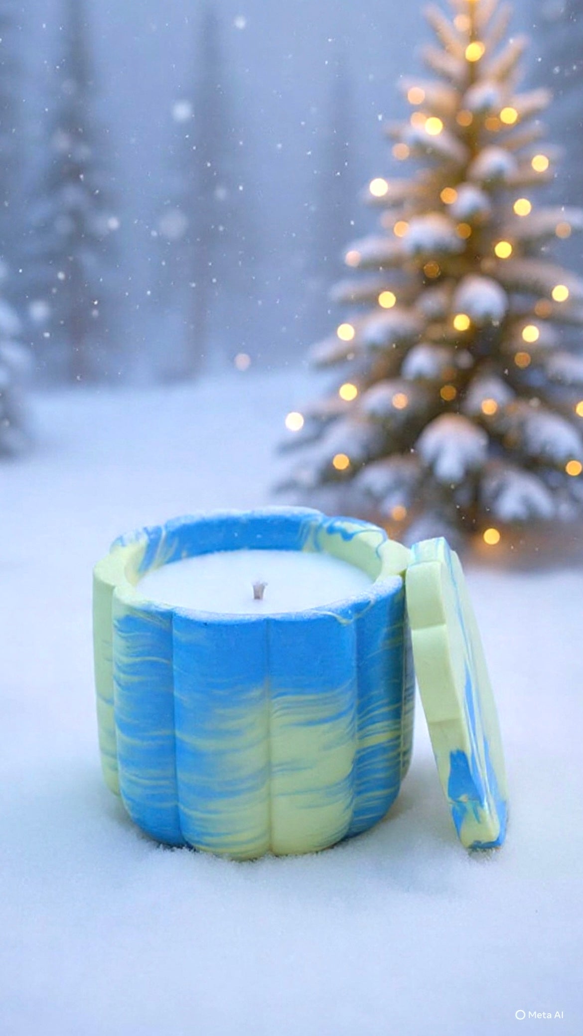 Spiced Orange świeca sojowa z przykrywką