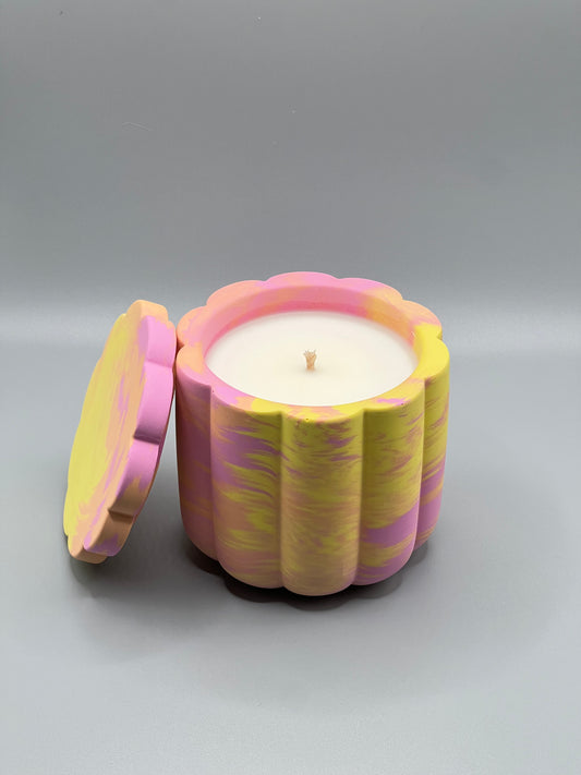 Pumpkin Spice Latte świeca sojowa z przykrywką