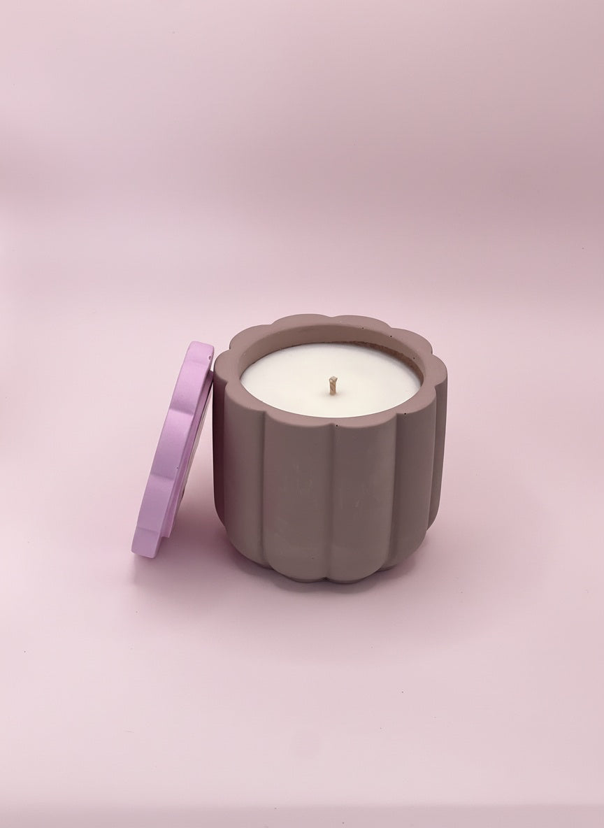 OUTLET Walnut Maple Crumble Świeca Sojowa z Przykrywką