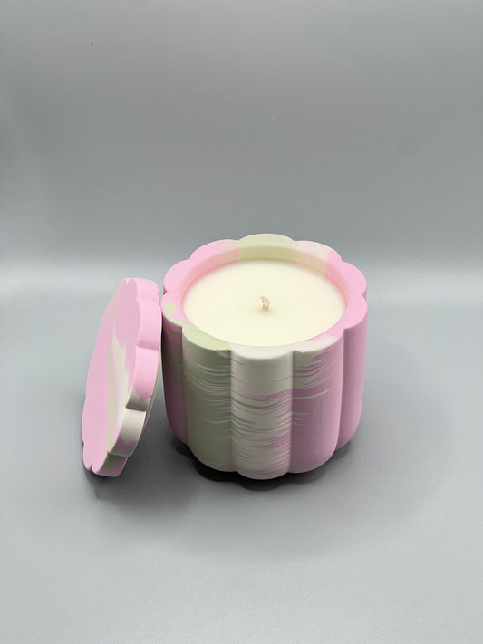 Walnut Maple Crumble Świeca Sojowa z Przykrywką