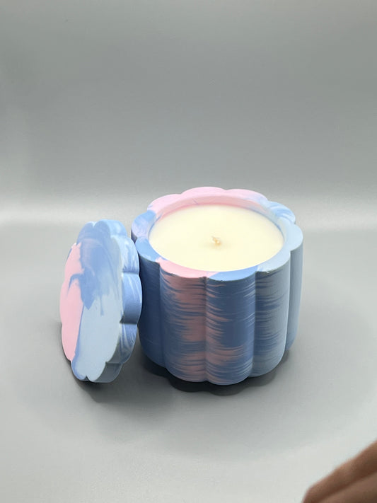 Walnut Maple Crumble Świeca Sojowa z Przykrywką