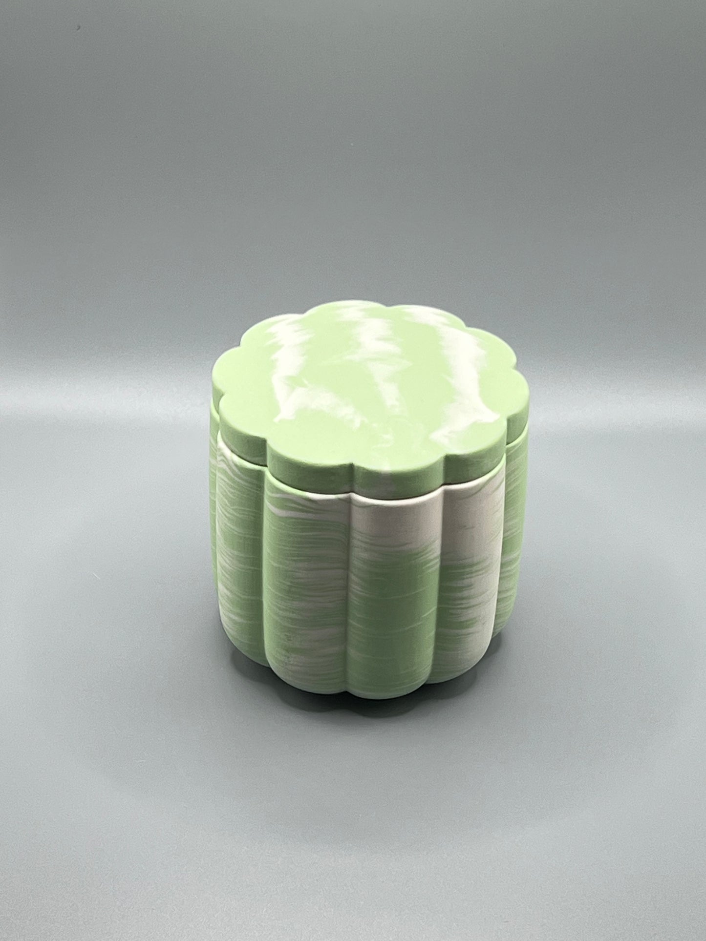 Matcha & Honey Świeca Sojowa z Przykrywką