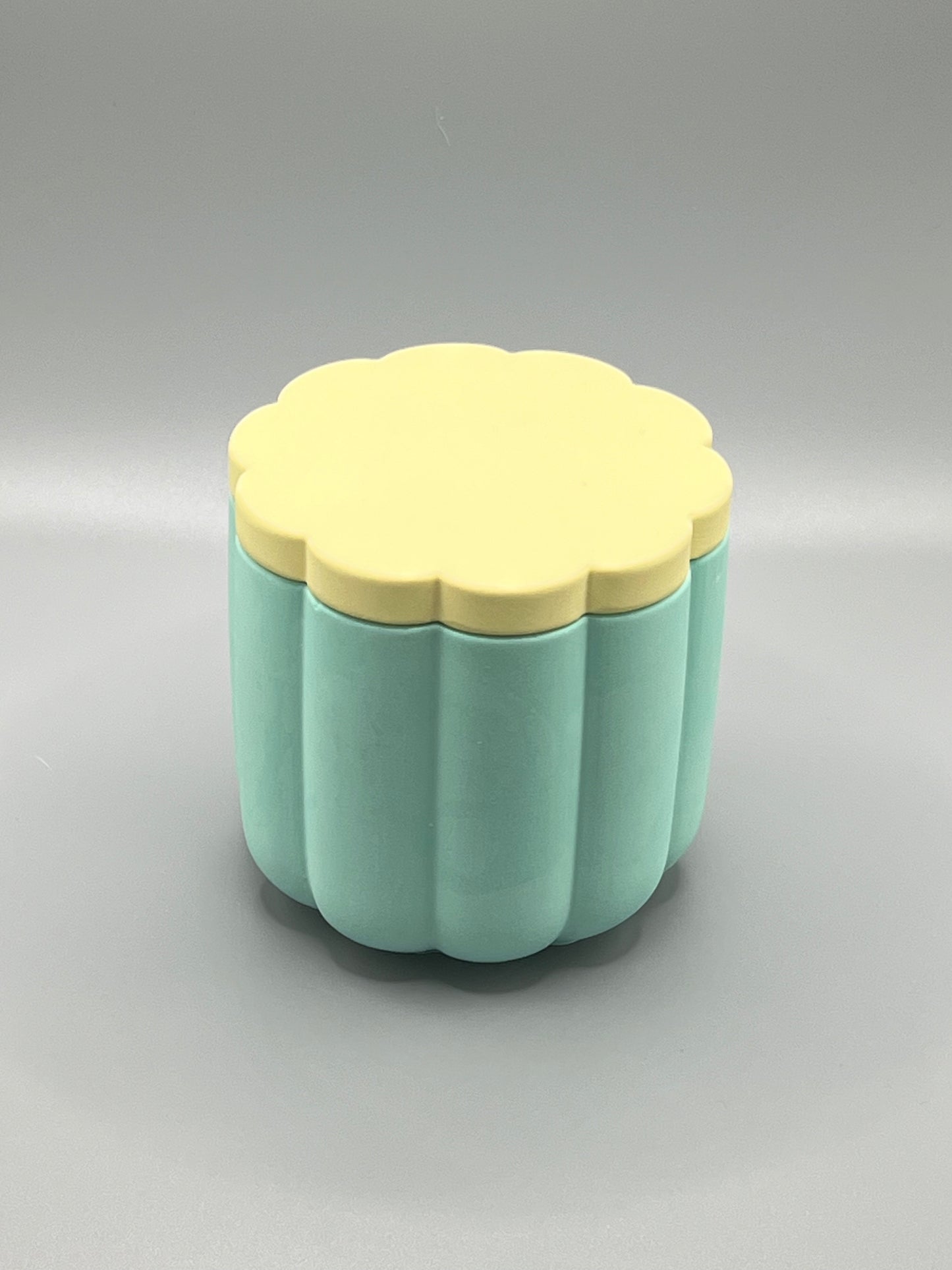 Peach Blossom Świeca Sojowa z Przykrywką