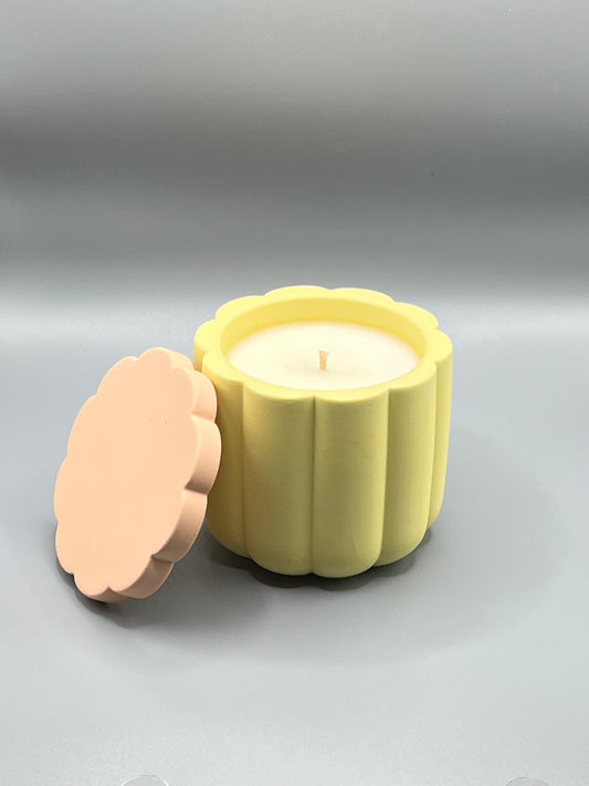 Walnut Maple Crumble Świeca Sojowa z Przykrywką