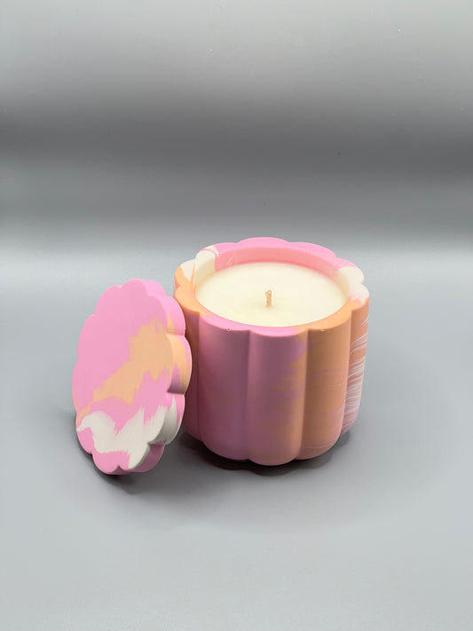 Walnut Maple Crumble Świeca Sojowa z Przykrywką