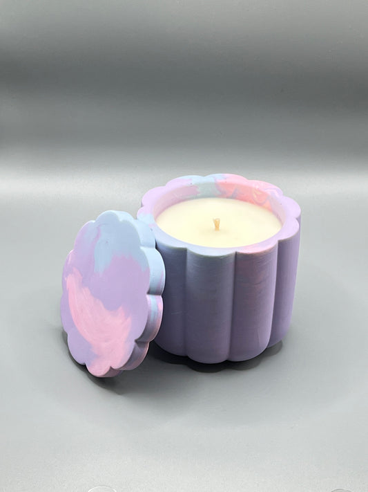 Walnut Maple Crumble Świeca Sojowa z Przykrywką