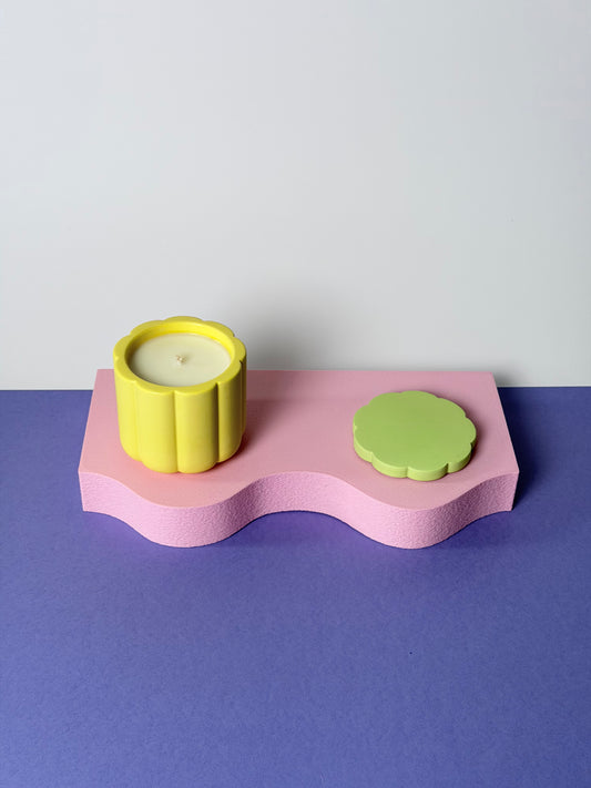 Matcha & Honey Mała Świeca Sojowa z Przykrywką