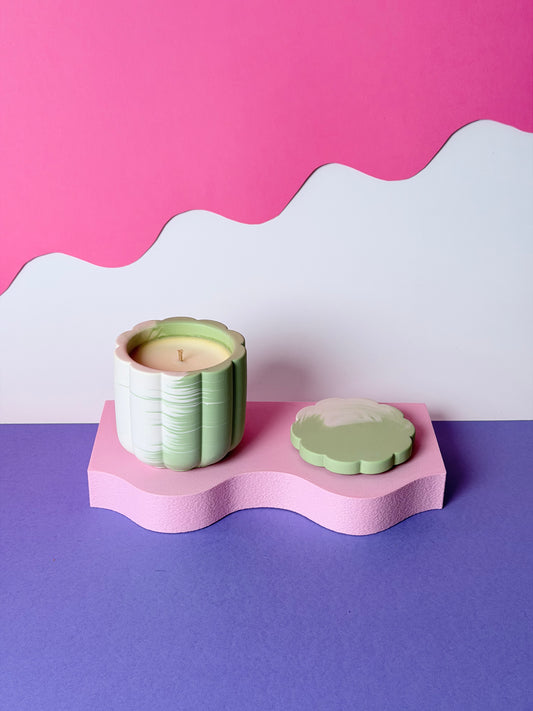 Walnut Maple Crumble Świeca Sojowa z Przykrywką