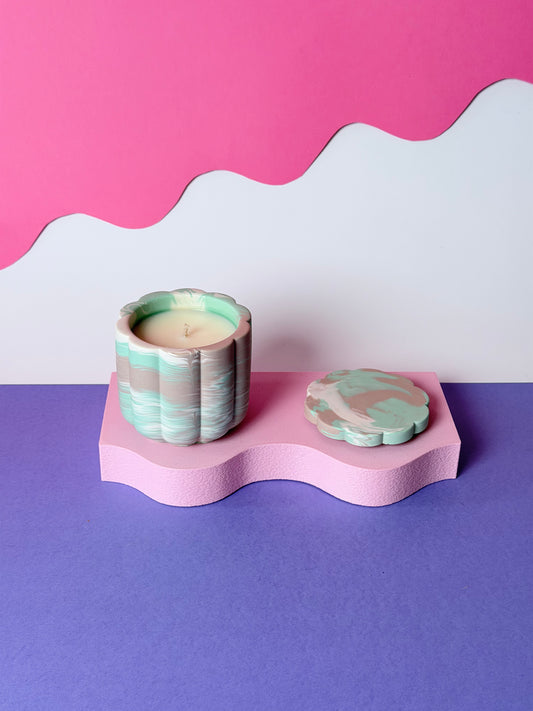 Spiced Orange świeca sojowa z przykrywką