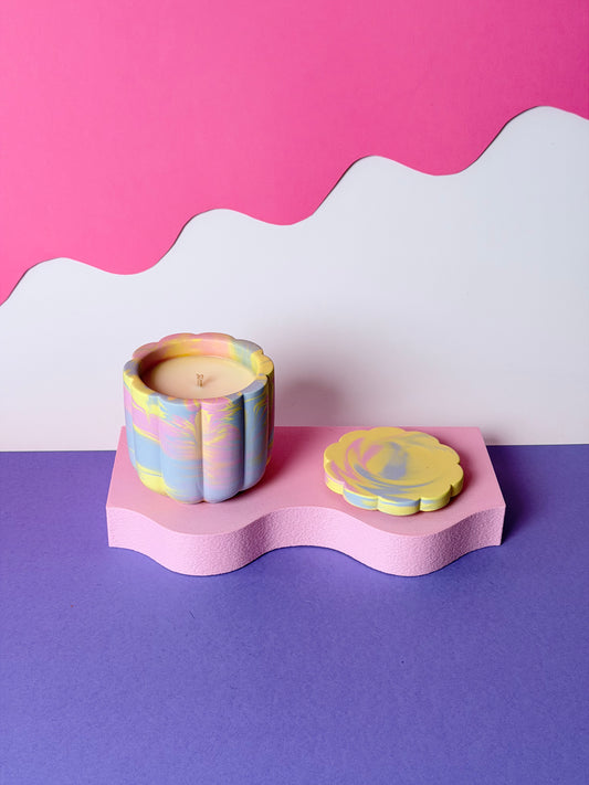 Walnut Maple Crumble Świeca Sojowa z Przykrywką