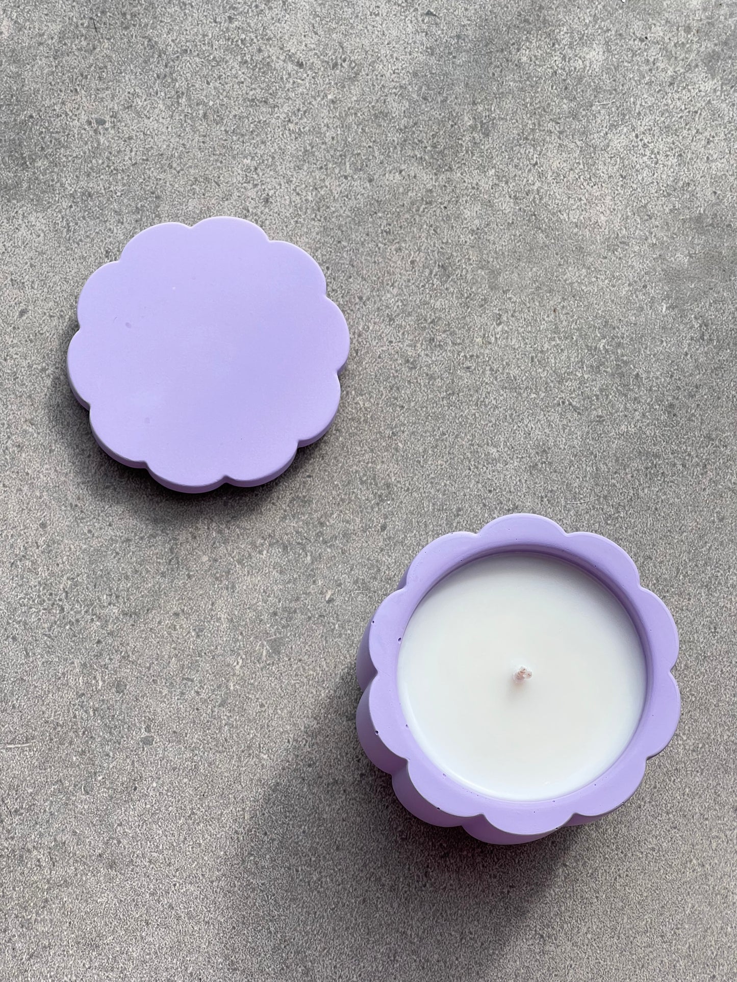Peach Blossom Soy Wax Candle With Cover