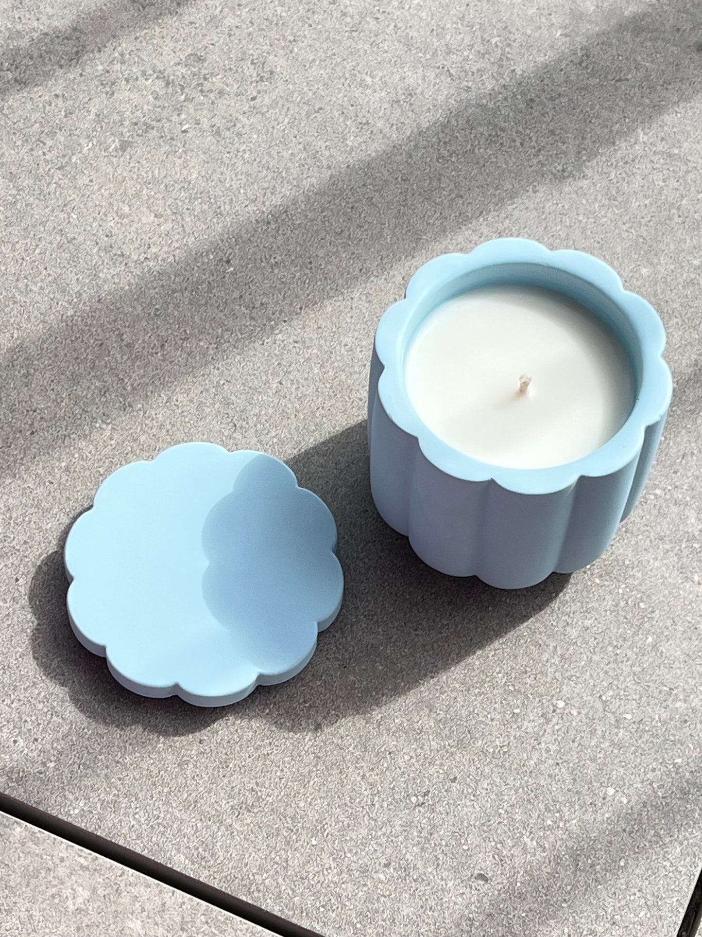 Peach Blossom Soy Wax Candle With Cover
