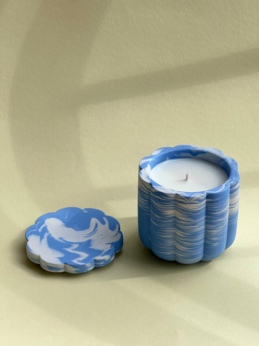 Peach Blossom Soy Wax Candle With Cover